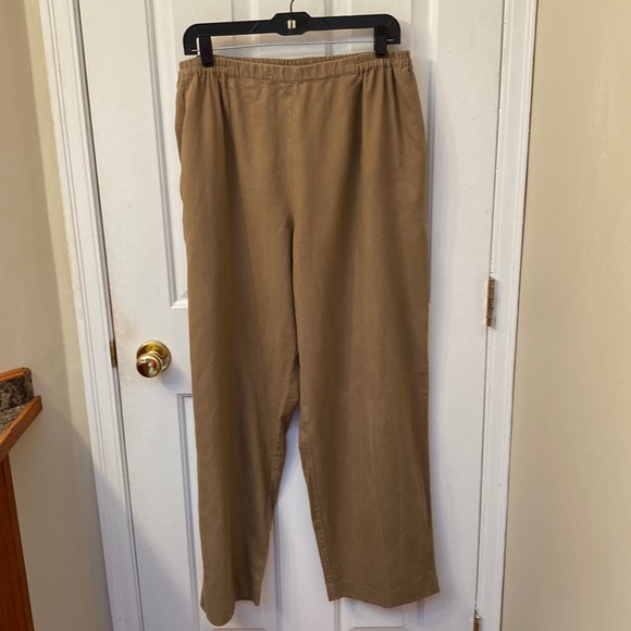 Wide Leg Linen/Rayon Pants - Picture 1 of 2